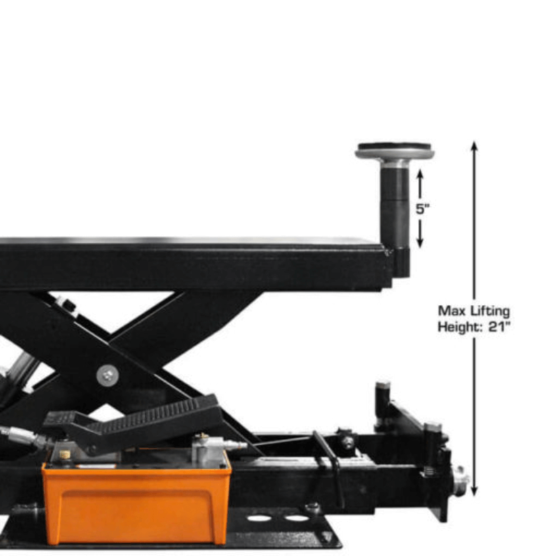 Atlas PRO9000 4 Post Lift + RJ6BK Rolling Jack Combo