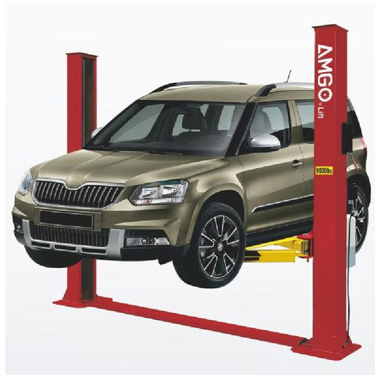 Amgo BP-9X, 9000 lb 2 Post Car Lift - Low Ceiling