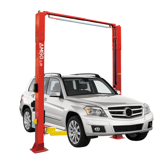 Amgo OHX-10H, 5 Ton 2 Post Car Lift - High Lift