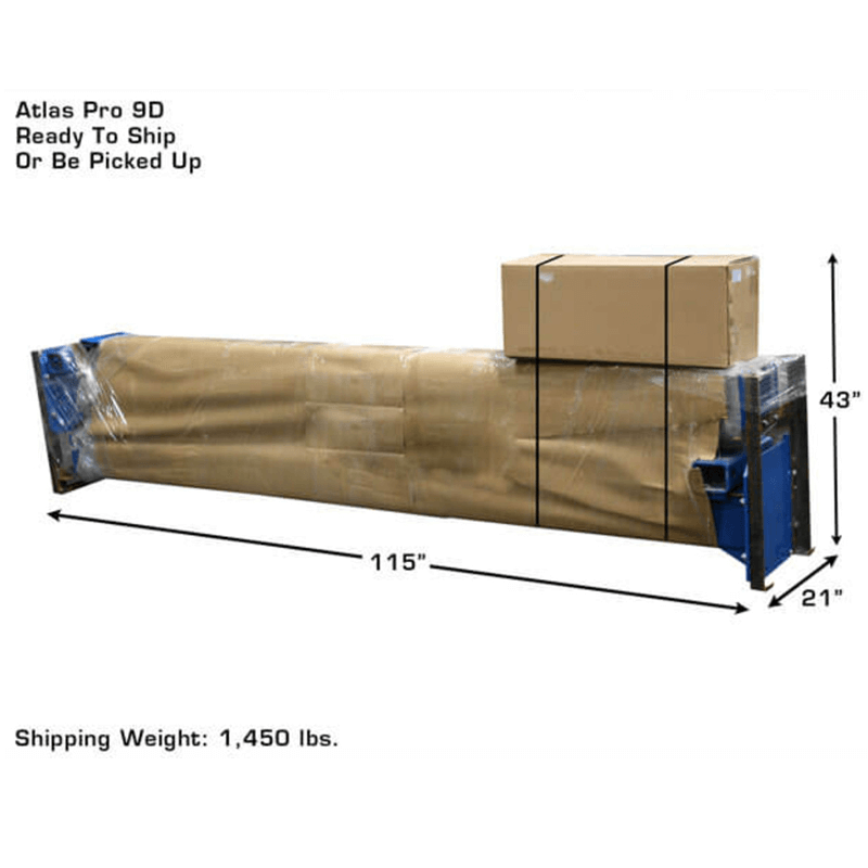 Atlas PRO-9D 9,000 lb Overhead 2-Post Lift