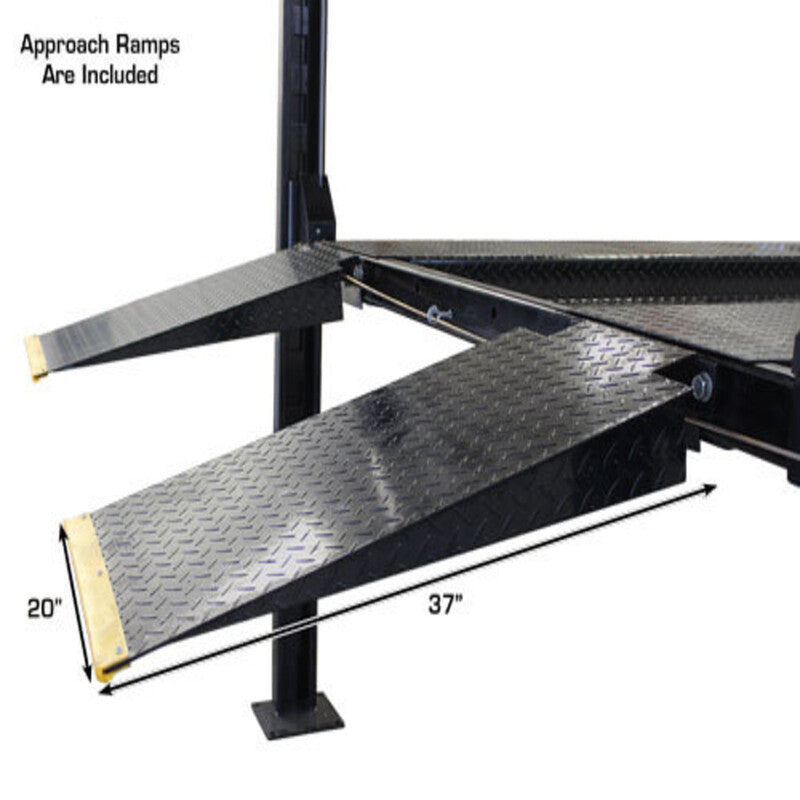 Atlas PRO8000EXT 4 Post Lift + (2) ProJack35 Sliding Jack Combo