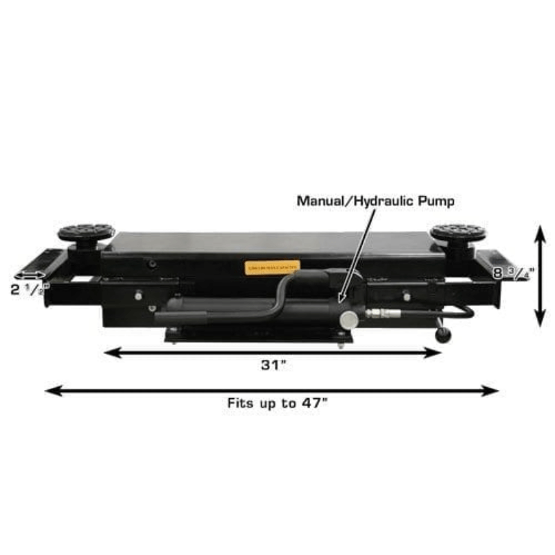 Atlas PRO8000EXT 4 Post Lift + (2) ProJack35 Sliding Jack Combo