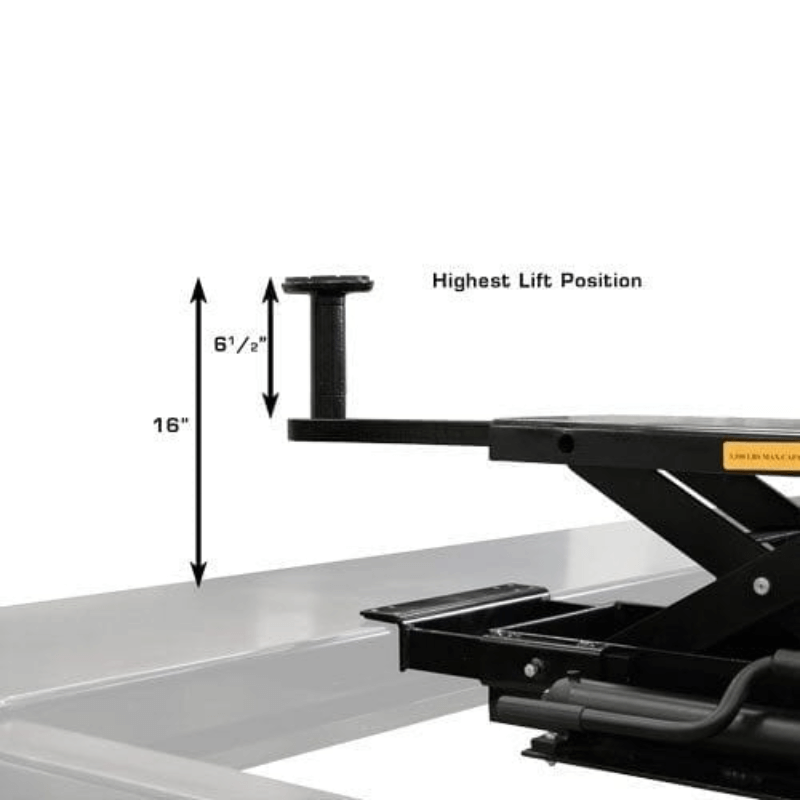 Atlas APEX 8 4-post lift + (2) ProJack35 Sliding Jacks Combo