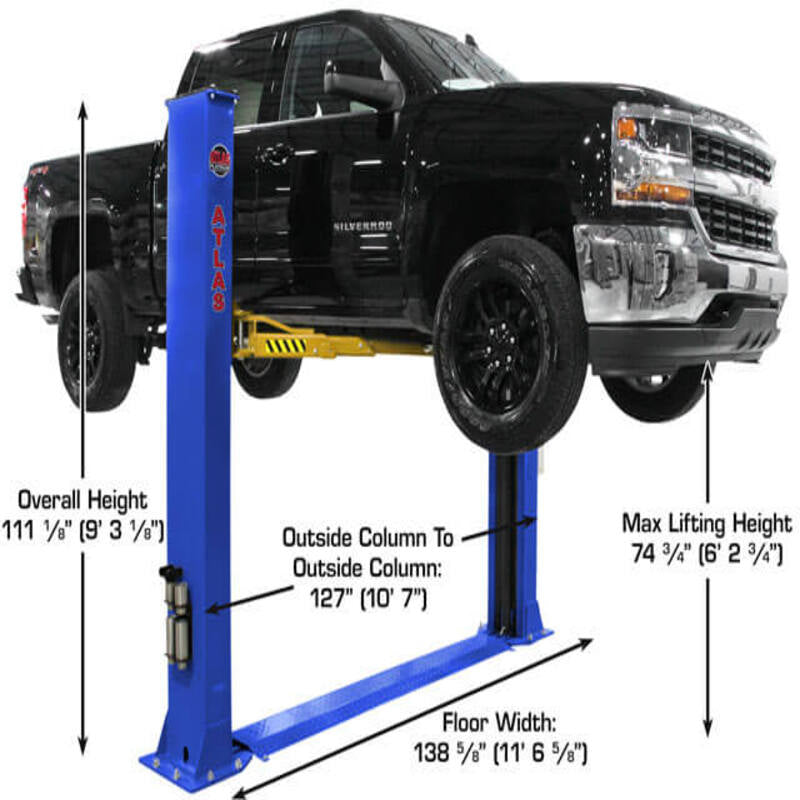 Atlas PVL9BP, 9,000 lb 2 Post Lift - ALI Certified