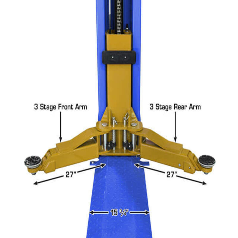 Atlas PVL9BP, 9,000 lb 2 Post Lift - ALI Certified