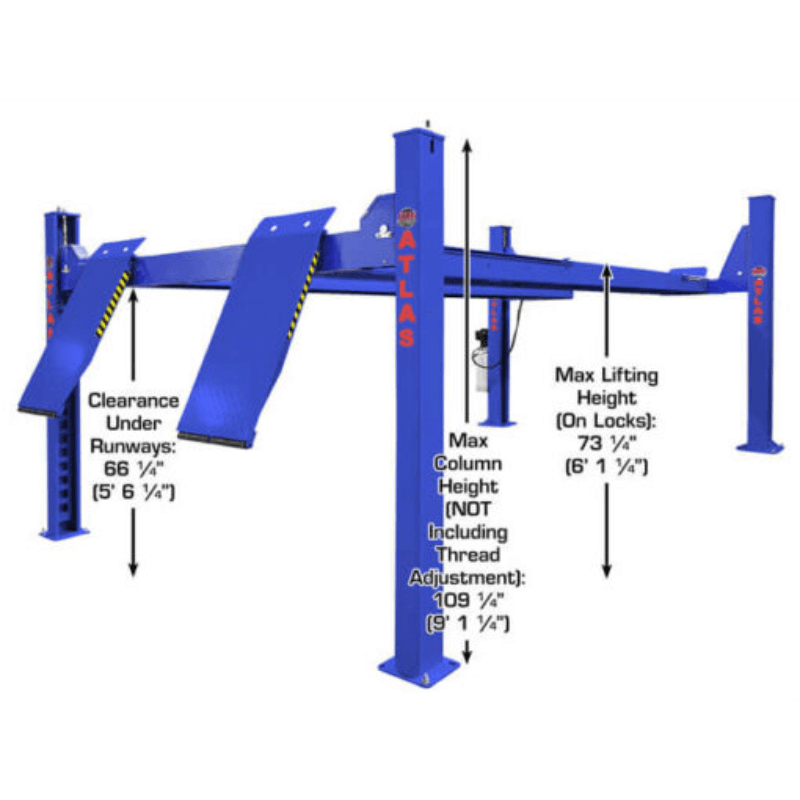 Atlas Platinum PVL14OF-EXT + (2) RJ7000 Rolling Jack ALI Certified Combo