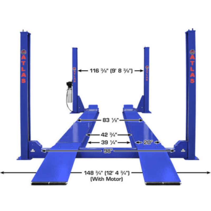 Atlas Platinum PVL14OF-EXT + (2) RJ7000 Rolling Jack ALI Certified Combo