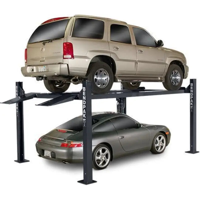 BendPak HD-7W 7,000lb 4 Post Lift - Extended Width/Height