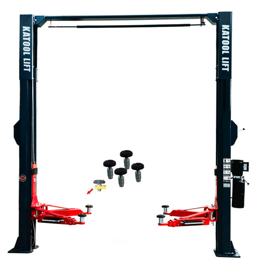 Katool KT-AS110D, 11,000 lb 2 Post Lift - Asymmetric